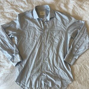 Billy Reid Light Blue Casual Button Down Shirt